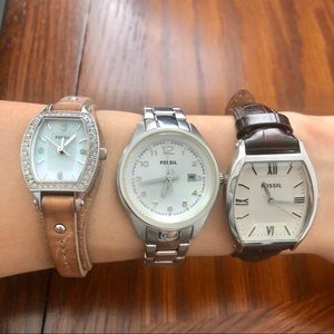 Fossil Watches (Set of 3)